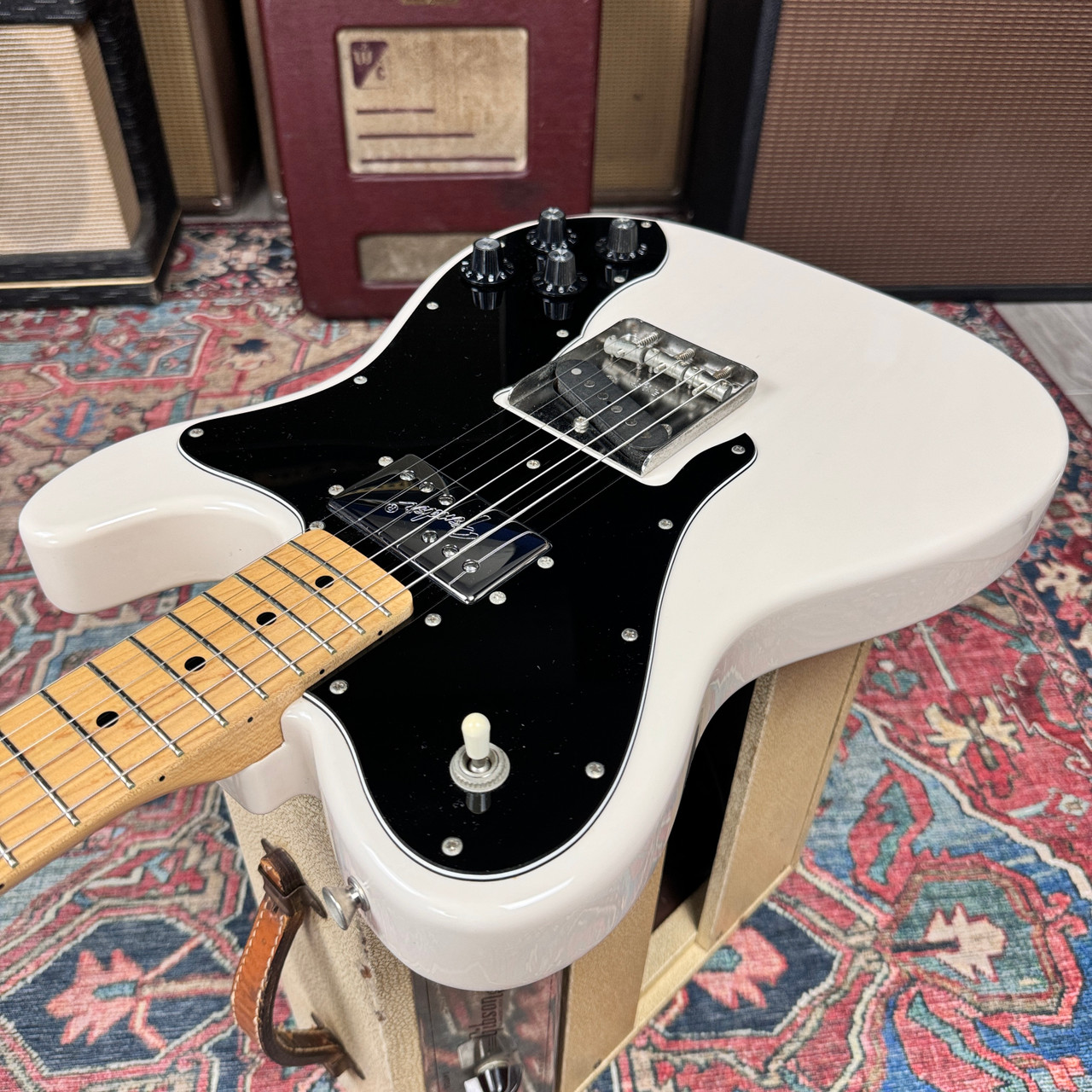 7.2 lbs* Fender Custom Telecaster 2013 TC72 Arctic White