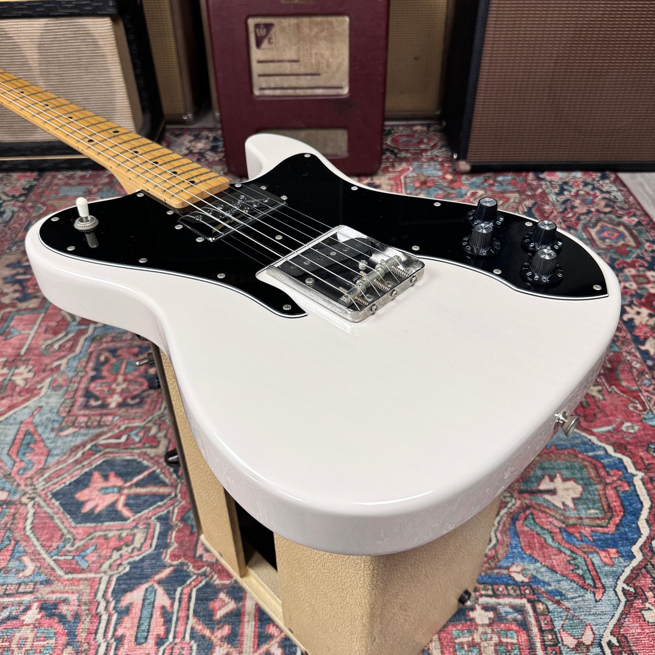 7.2 lbs* Fender Custom Telecaster 2013 TC72 Arctic White