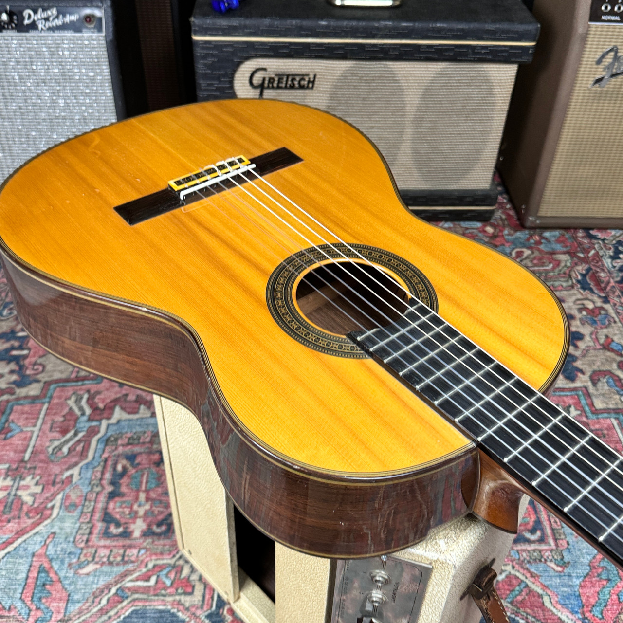 YAMAHA GC-7A 1975 原田周廣 総単板 YAMAHA GC-7M 1975年製