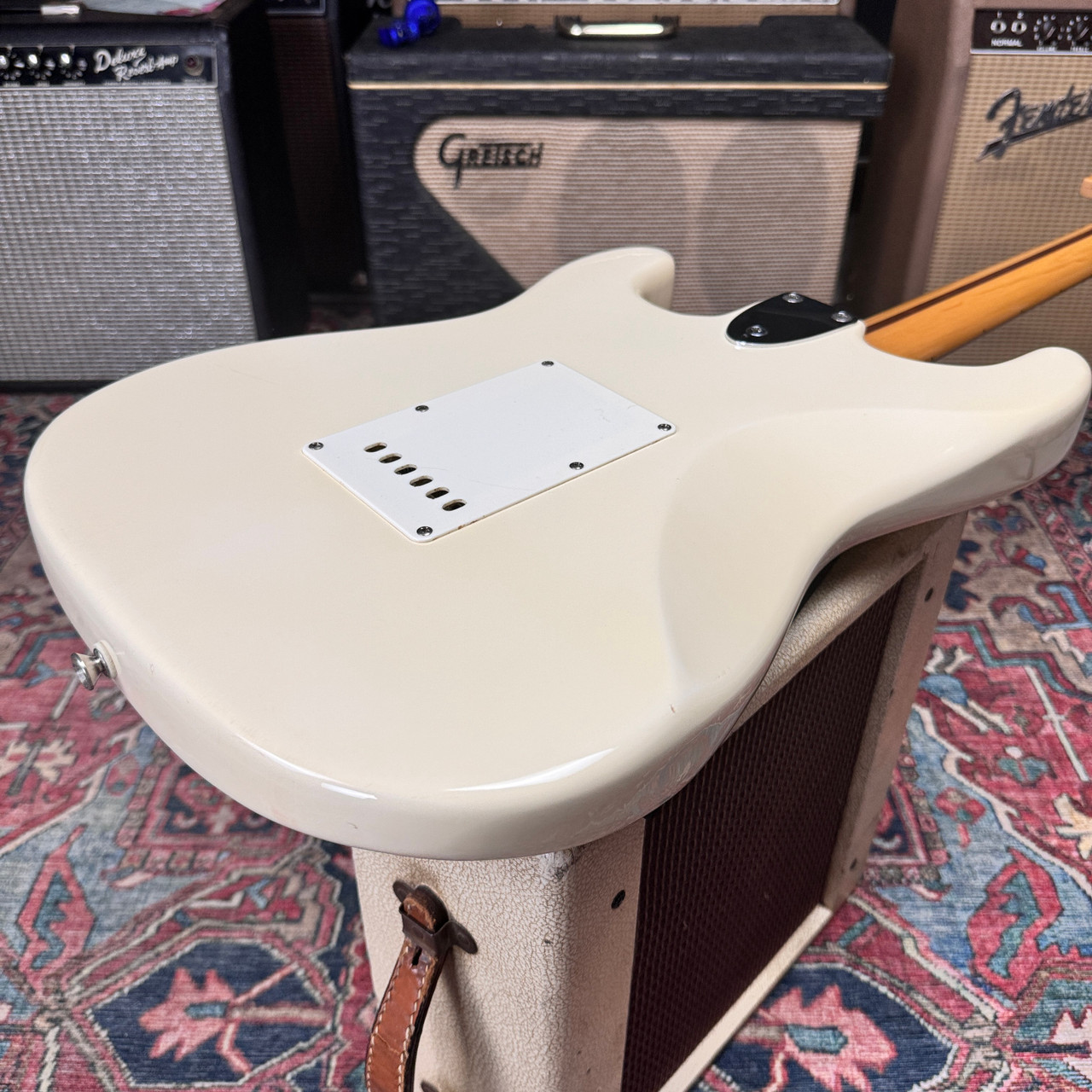 Fernandes Revival Series '76 Stratocaster RST-50-W Olympic White