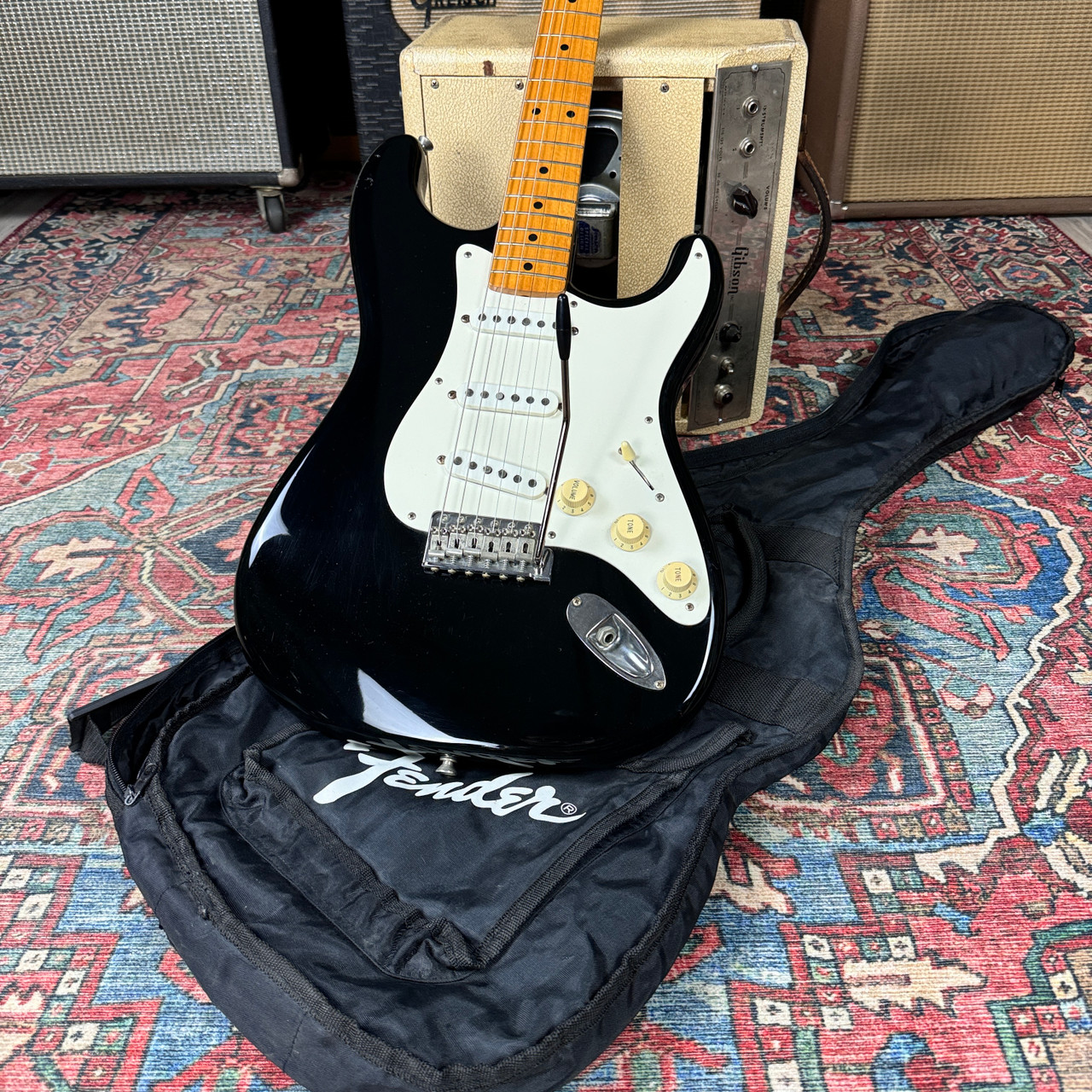 1993 Fender Vintage Reissue 1957 Stratocaster ST-57 Black