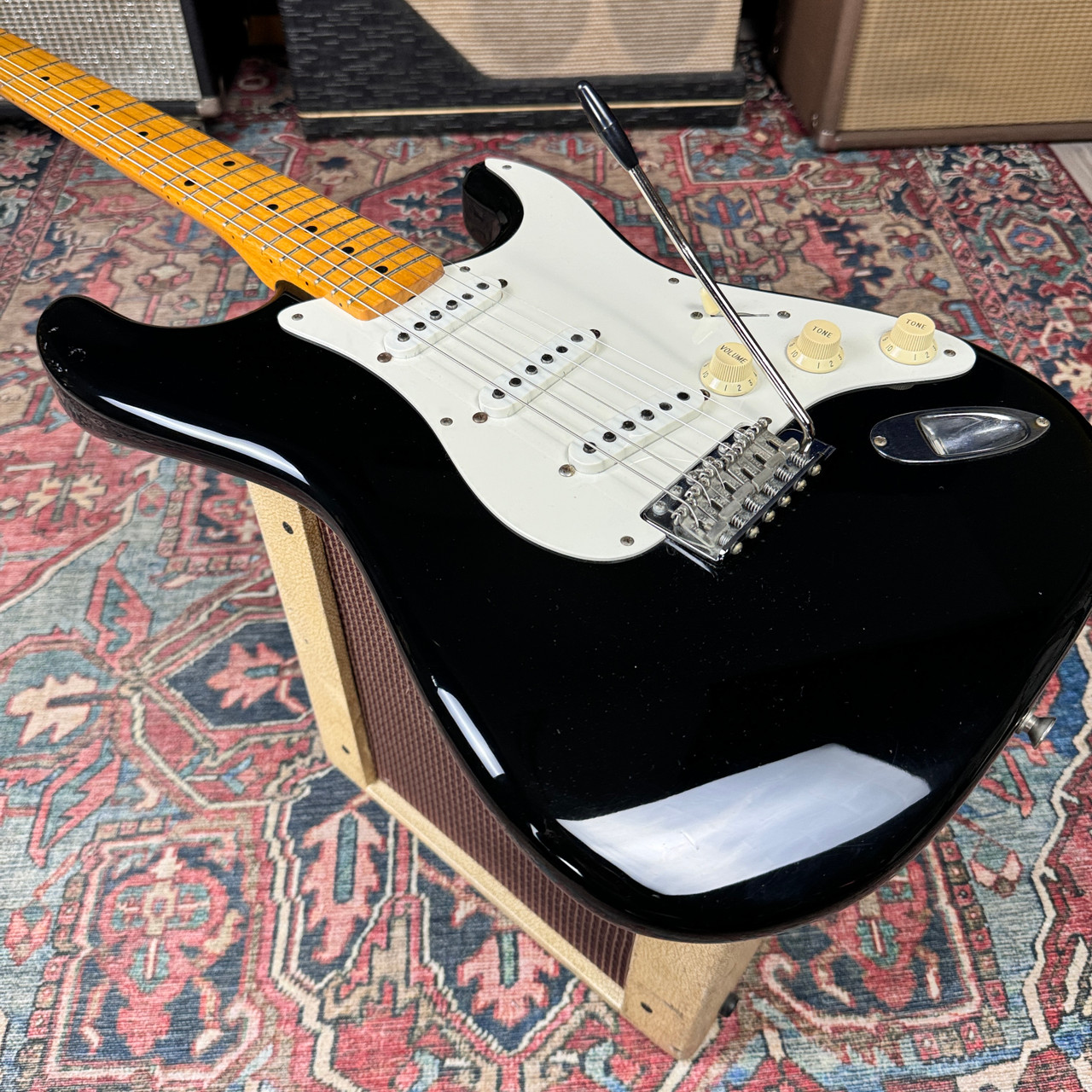 Fender 1957 Vintage Reissue Stratocaster ST-57 Black Texas