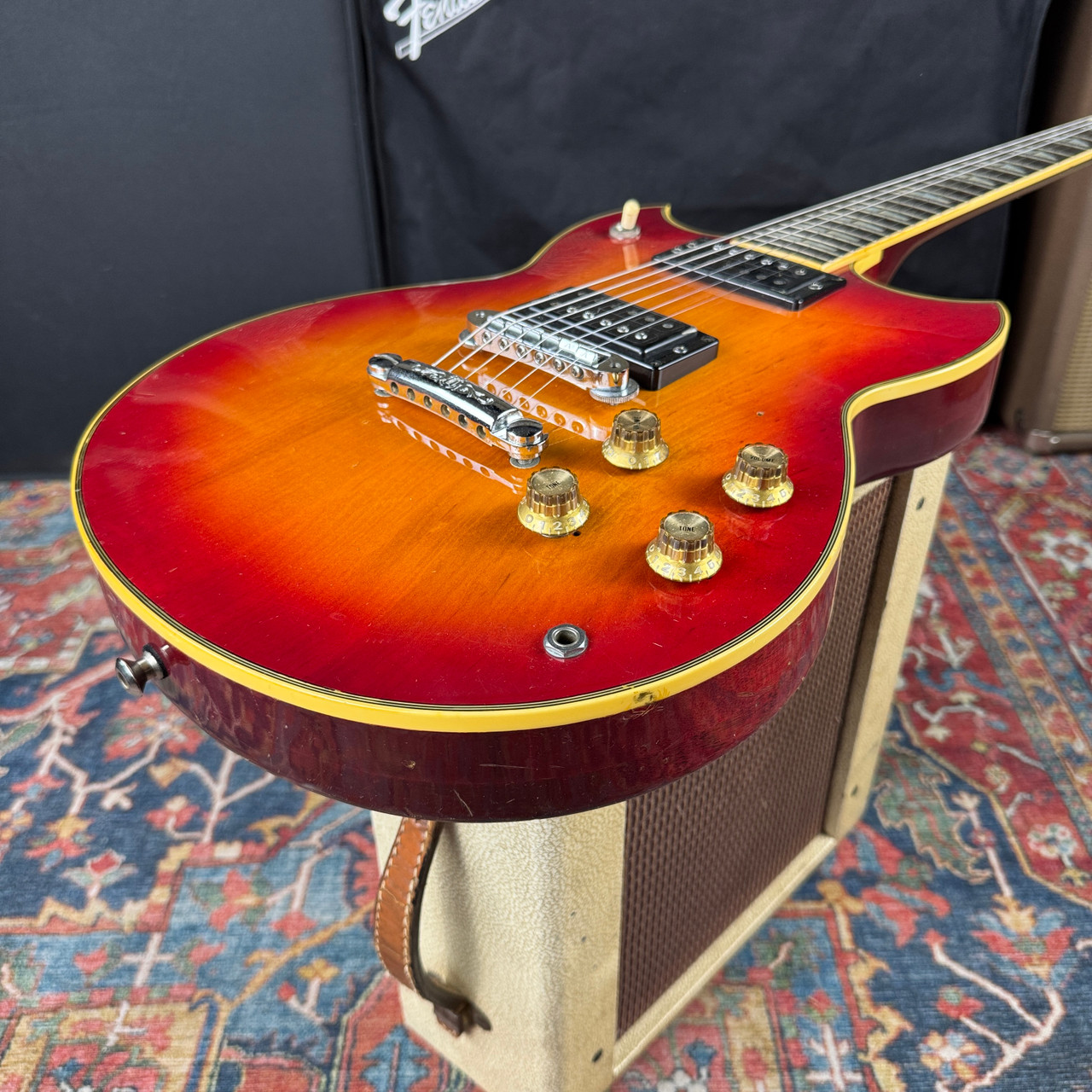 Yamaha SG700 1977 Double Cut Sunburst - HS Repair