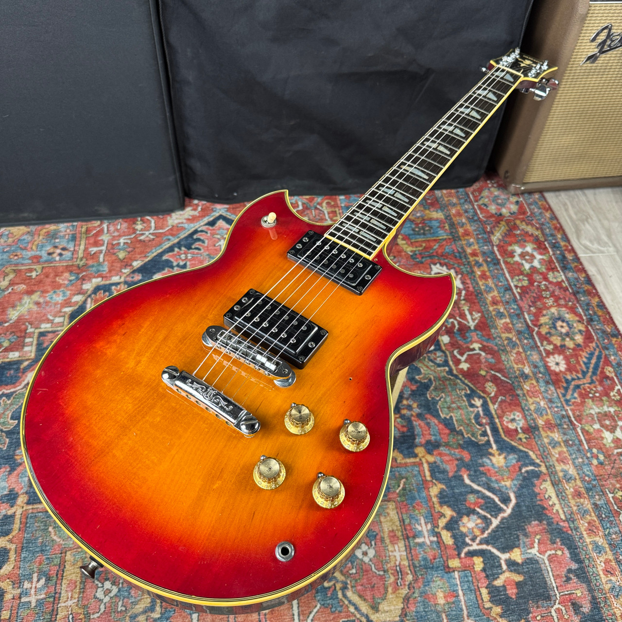 Yamaha SG700 1977 Double Cut Sunburst - HS Repair