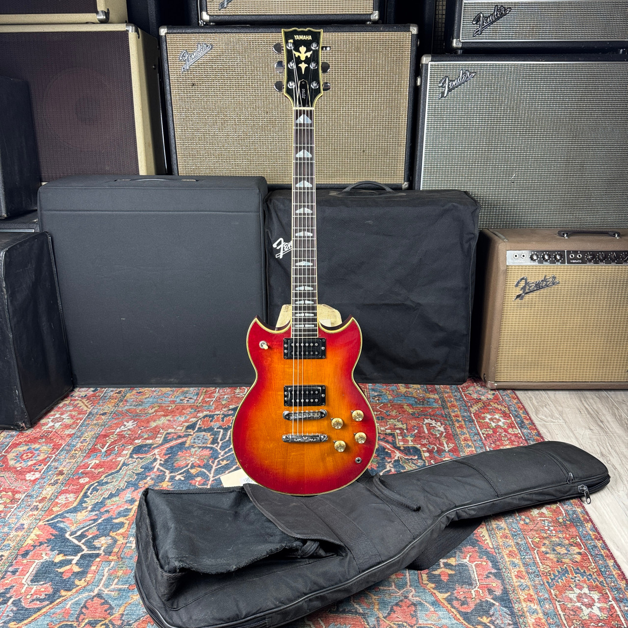 Yamaha SG700 1977 Double Cut Sunburst - HS Repair