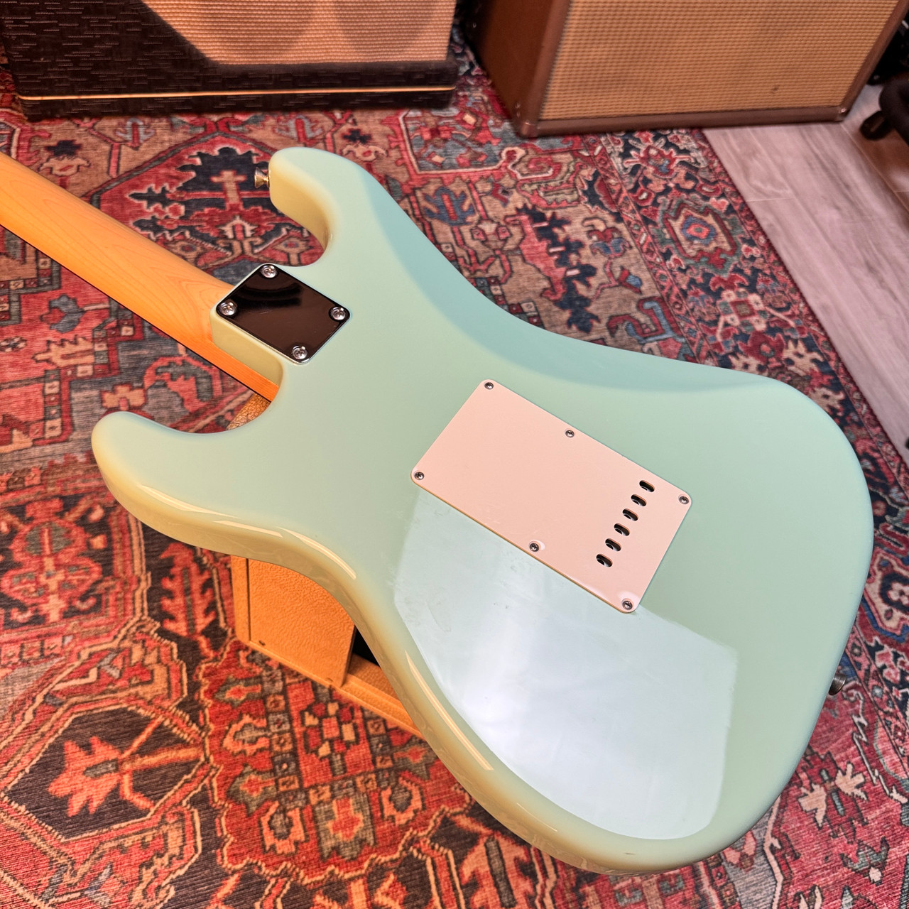 ギター Fender JAPAN STRATOCASTER Surf Green FENDER Japan Traditional '60s Stratocaster - Surf Green