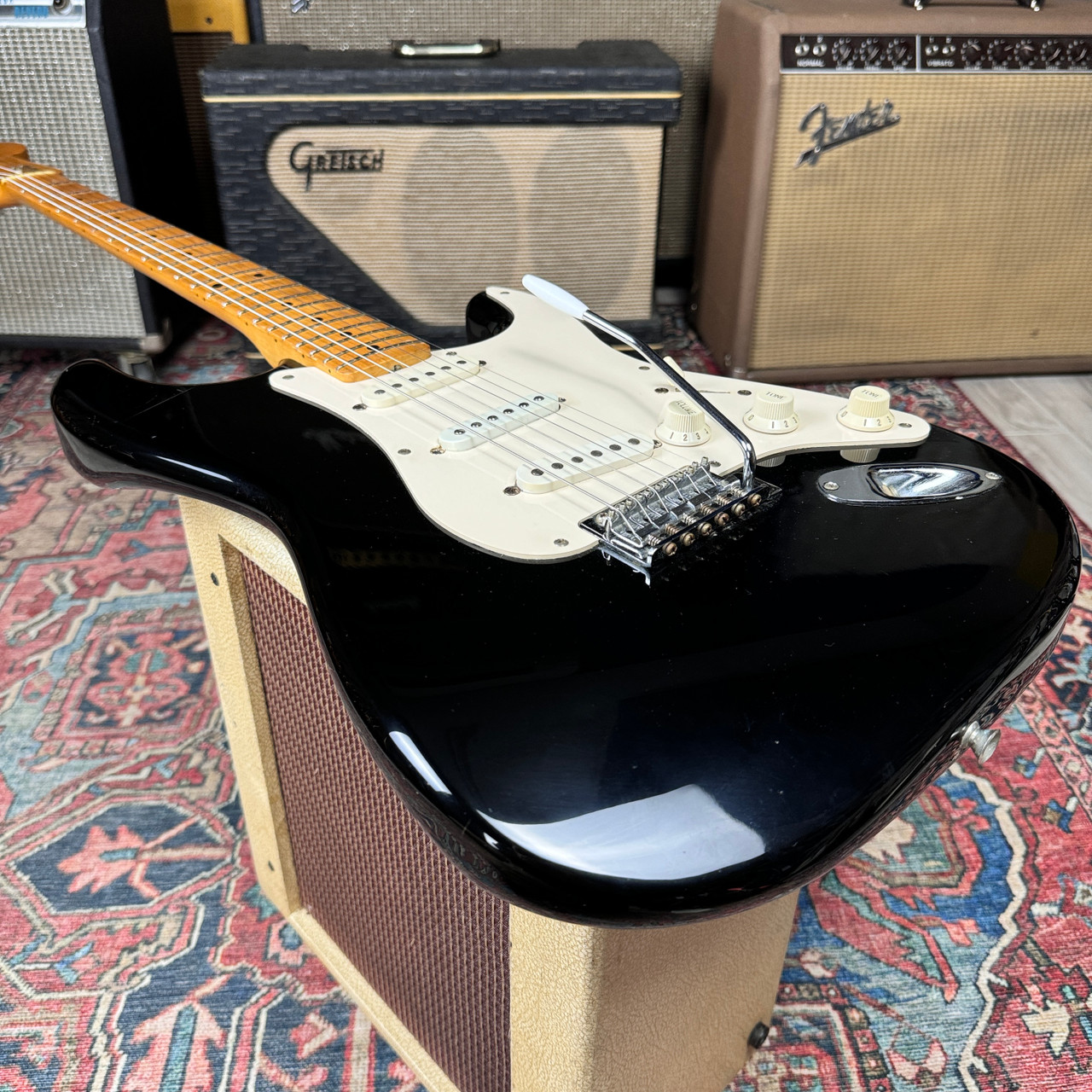 【1990年製】Fender Japan ST57 追柾目ネック <メンテ済> 1990年製】Fender Japan ST57 追柾目ネック <メンテ済> 1990年製