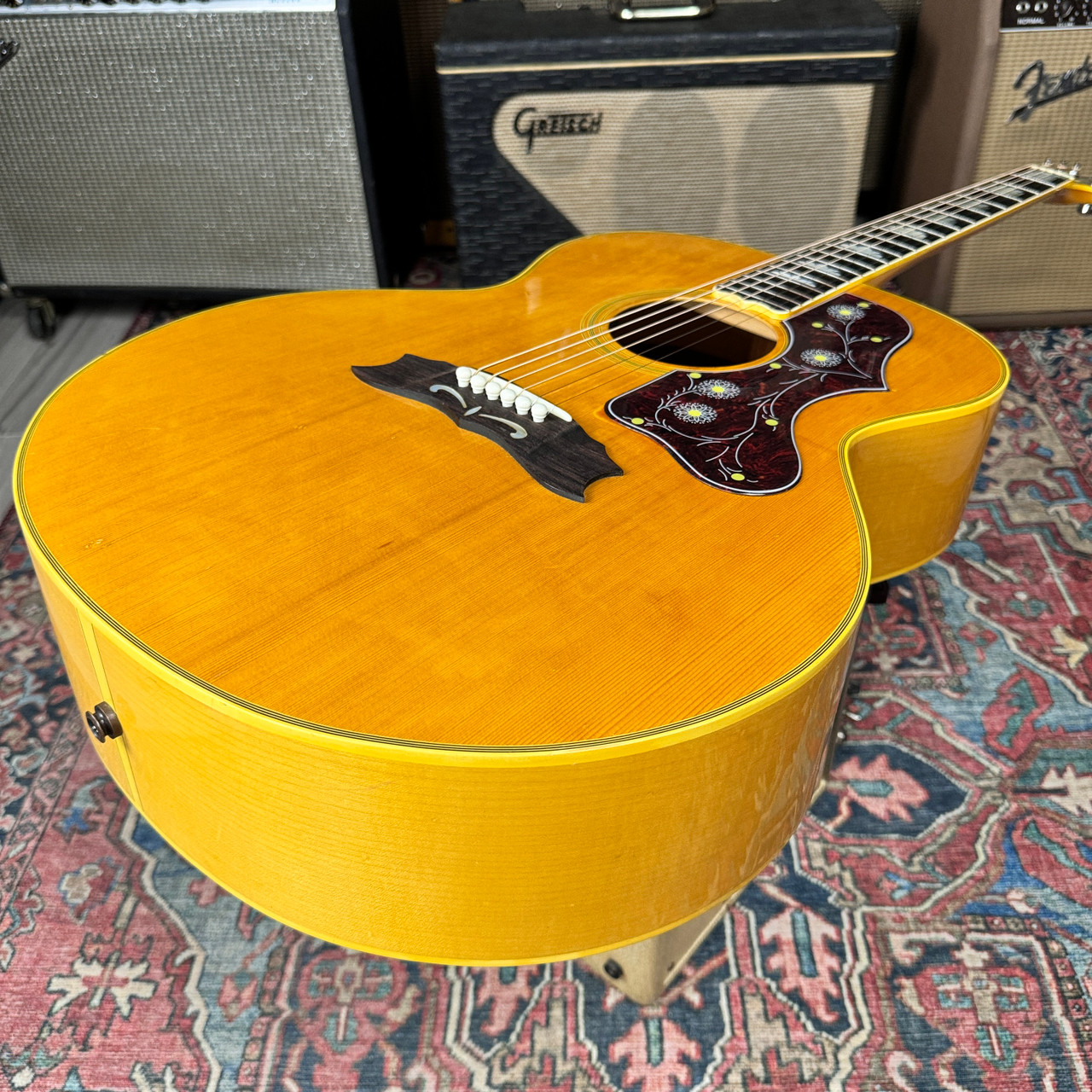 Greco ギブソンJ-200タイプ Greco J200 Style Jumbo 404N Fujigen 1975