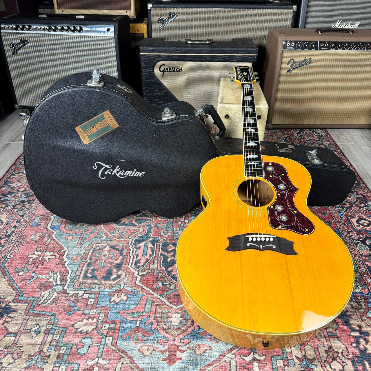 美品！CANDA 404/GIBSON J-200タイプ 1970年代フジゲン製 美品 CANDA 404/GIBSON J-200タイプ 1970年代フジゲン製｜Yahoo