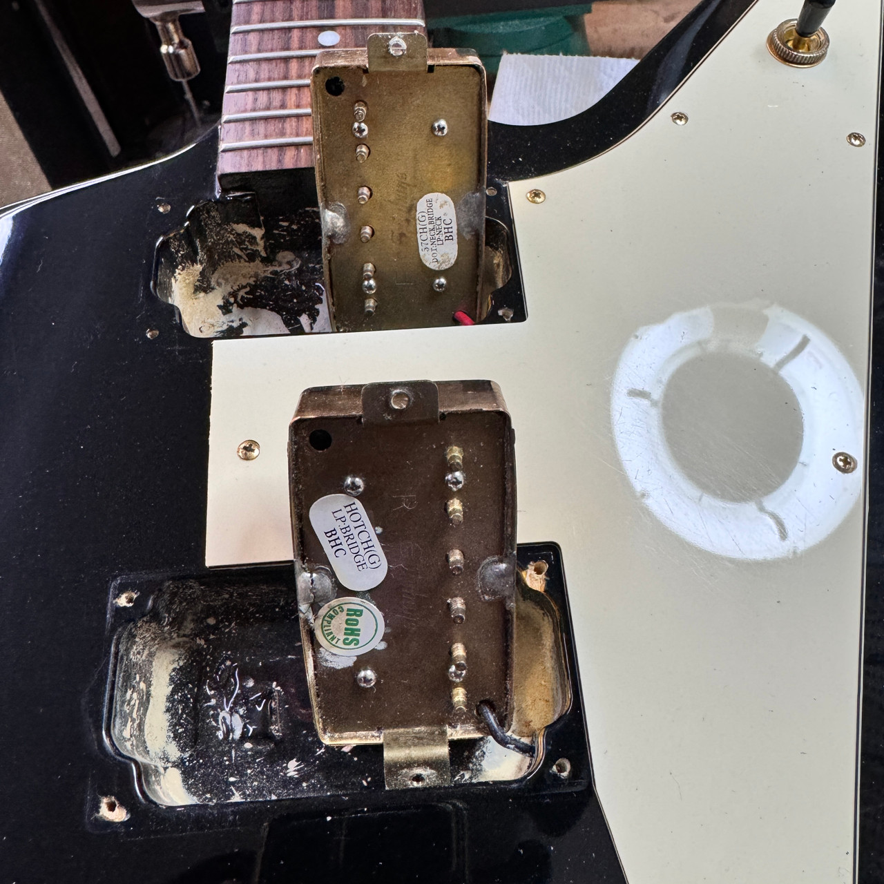 2008 Epiphone 58 Korina Explorer - Ebony