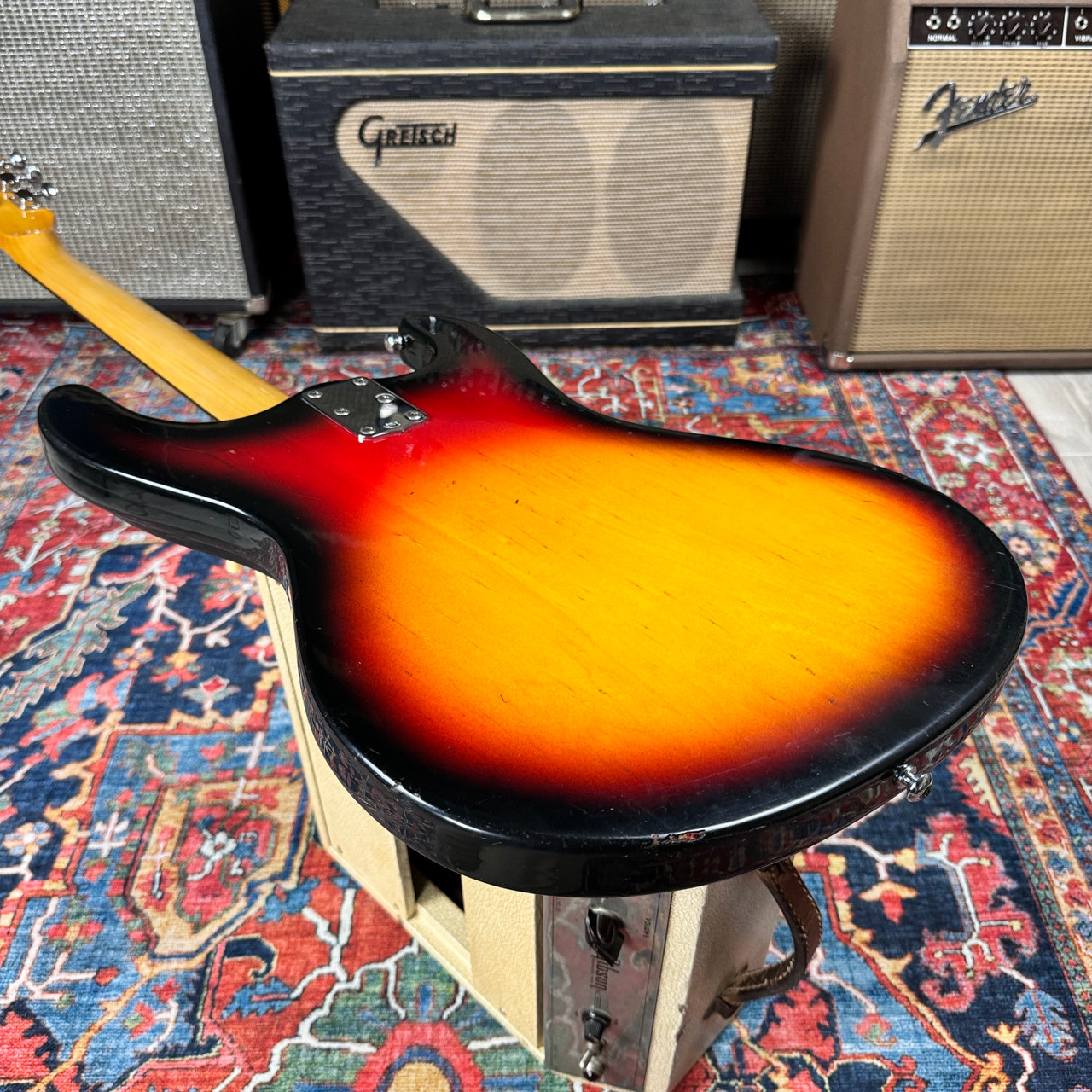 1960's Morales Japan (Mosrite) Ventures Offset Guitar - 3TS