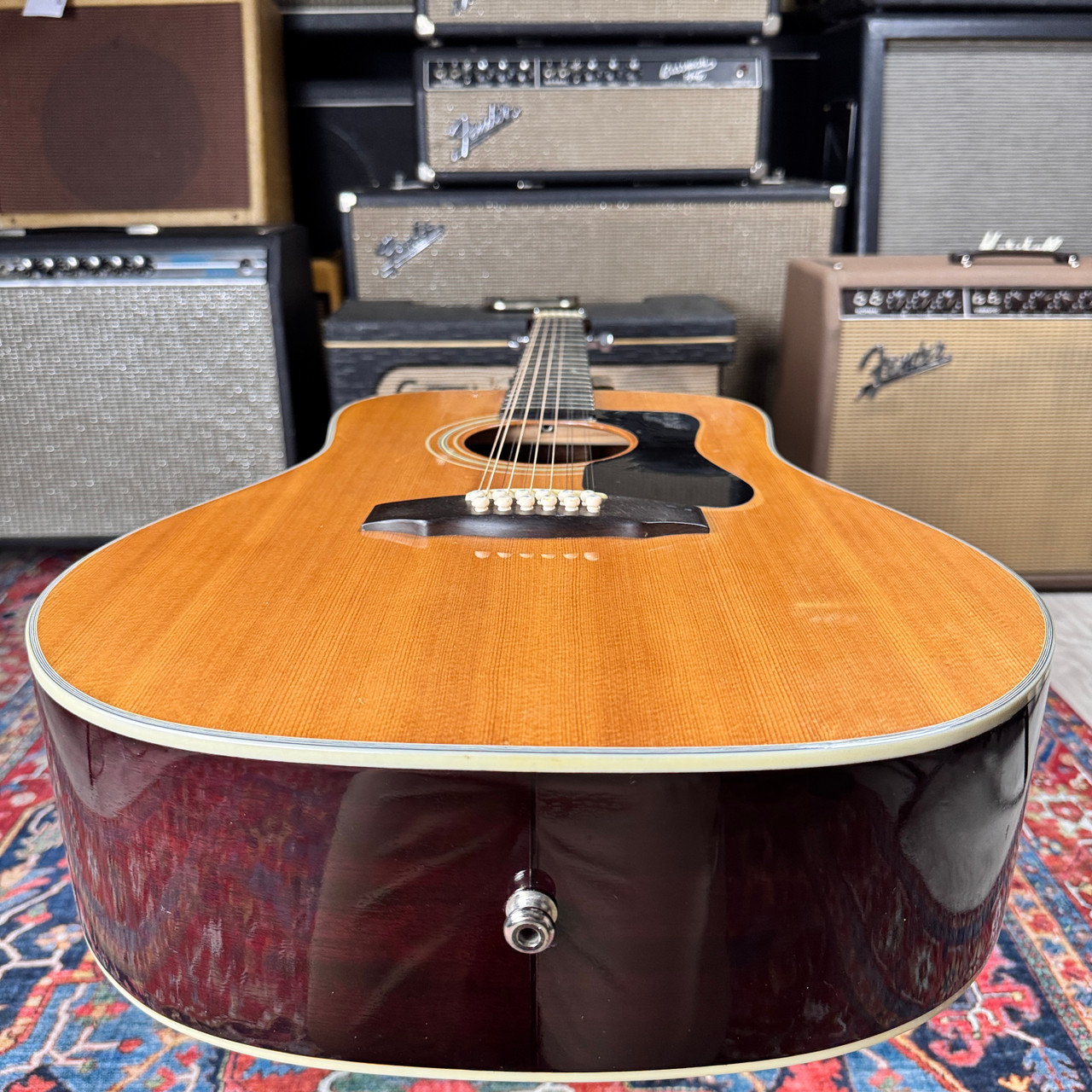 1977 K. Yairi TG40-12 Guild D40 Type 12 String All Solid Woods