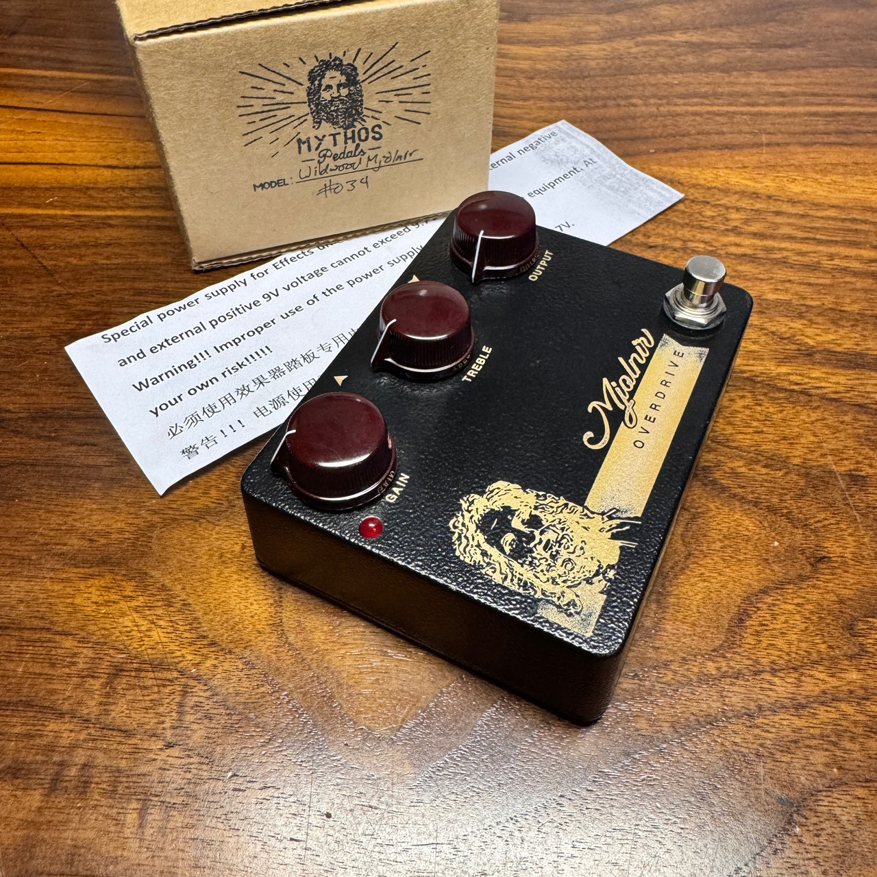 Wildwood Original Mythos Mjolnir Overdrive 2010s Limited Edition