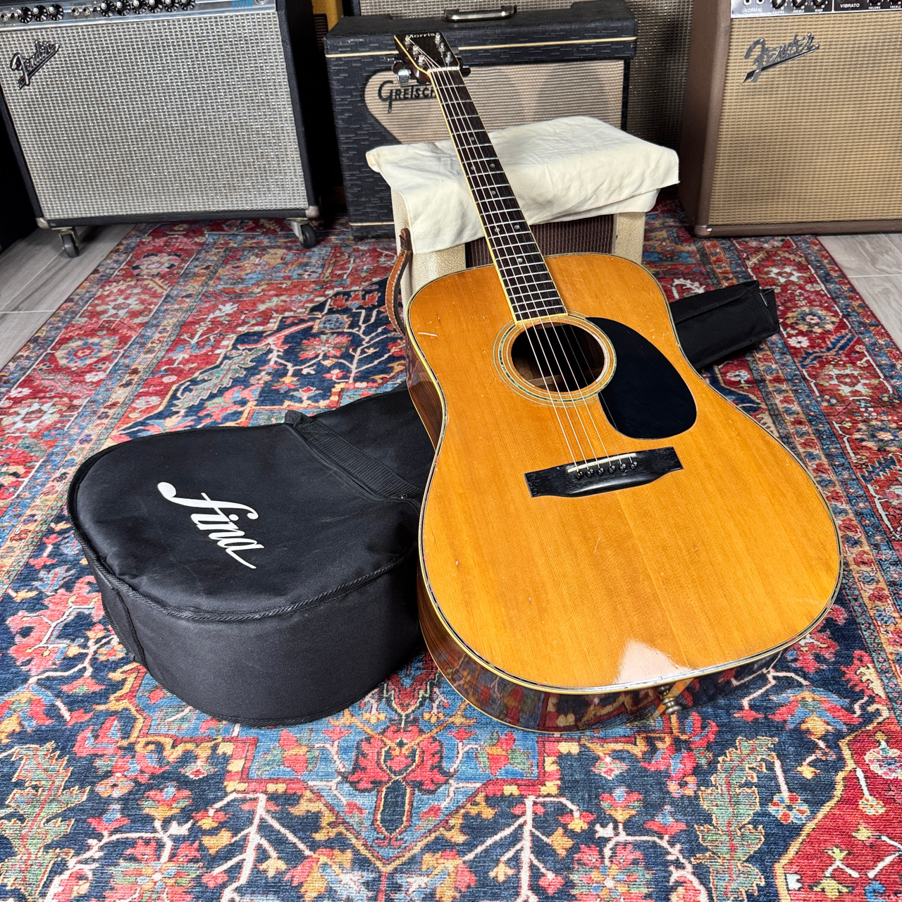 MORRIS ギター Electric Acoustic Guitar Tornado by Morris ZII 80s Dark