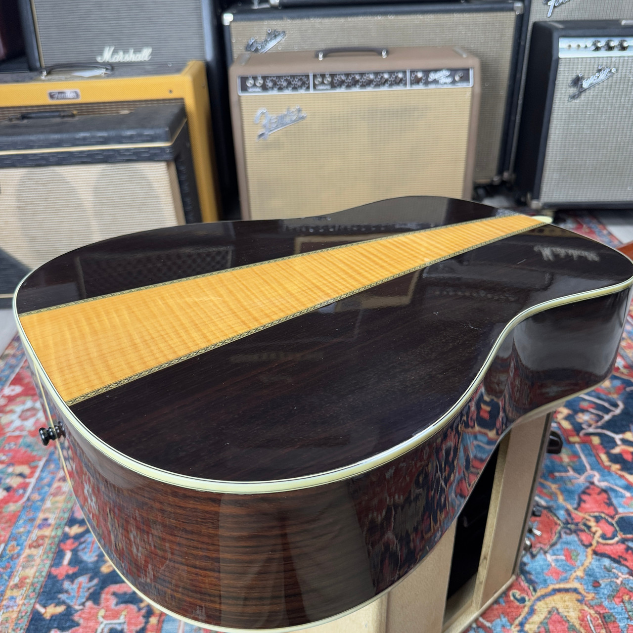 1975 Morris W60 Dreadnought Martin D41 Style w/HSC & Tags