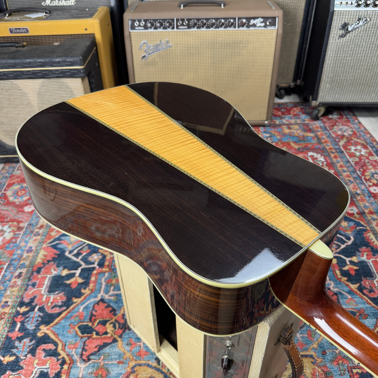 1975 Morris W60 Dreadnought Martin D41 Style w/HSC & Tags