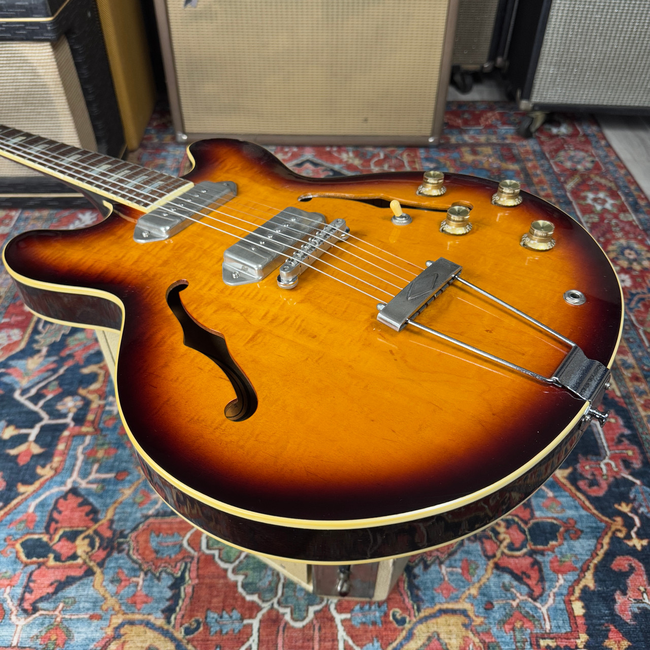 1989 Epiphone Casino Sunburst Pre-Elitist w/ Case Yamano Japan Terada