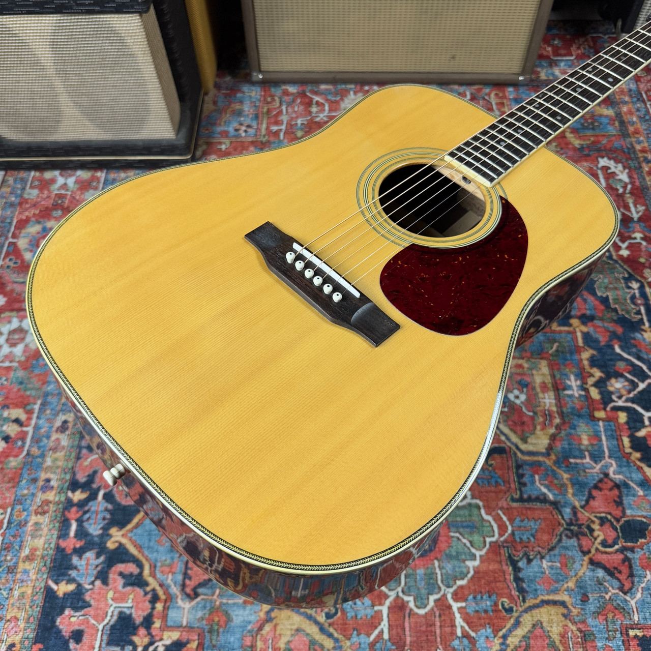 1980 Tokai CE-50 Cat's Eyes D28 Style X-Braced Dreadnought