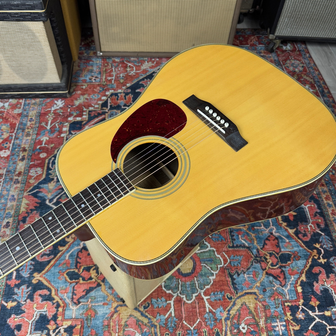 1980 Tokai CE-50 Cat's Eyes D28 Style X-Braced Dreadnought