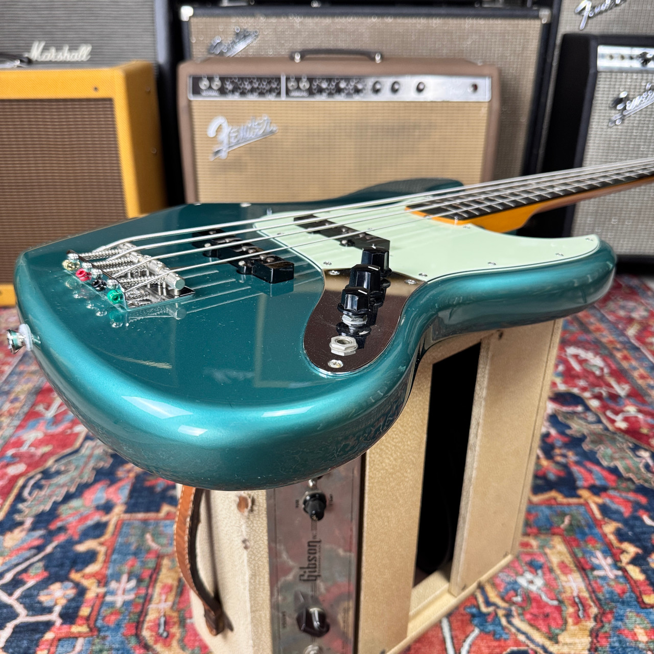 Fender Japan JB62 Ocean Turquoise ジャズベース 1999 Fender Japan Jazz Bass Ocean Turquoise MATCHING