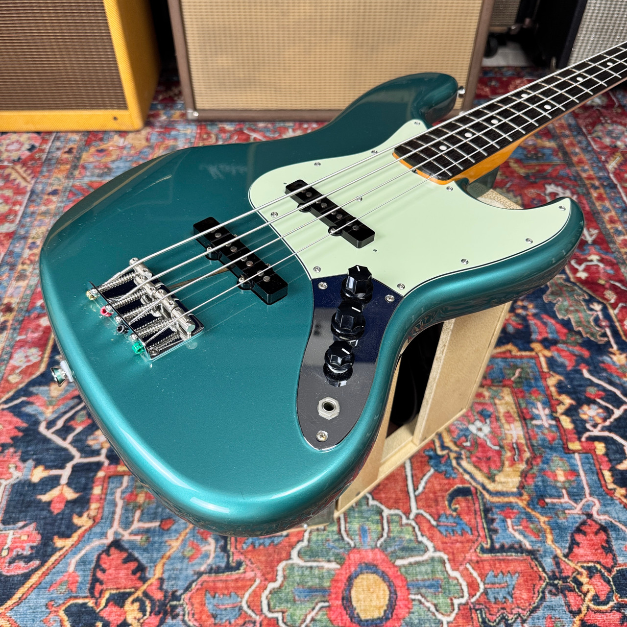 Fender Japan JB62 Ocean Turquoise ジャズベース Fender JB62 '62 Reissue Jazz Bass Ocean Turquoise Metallic