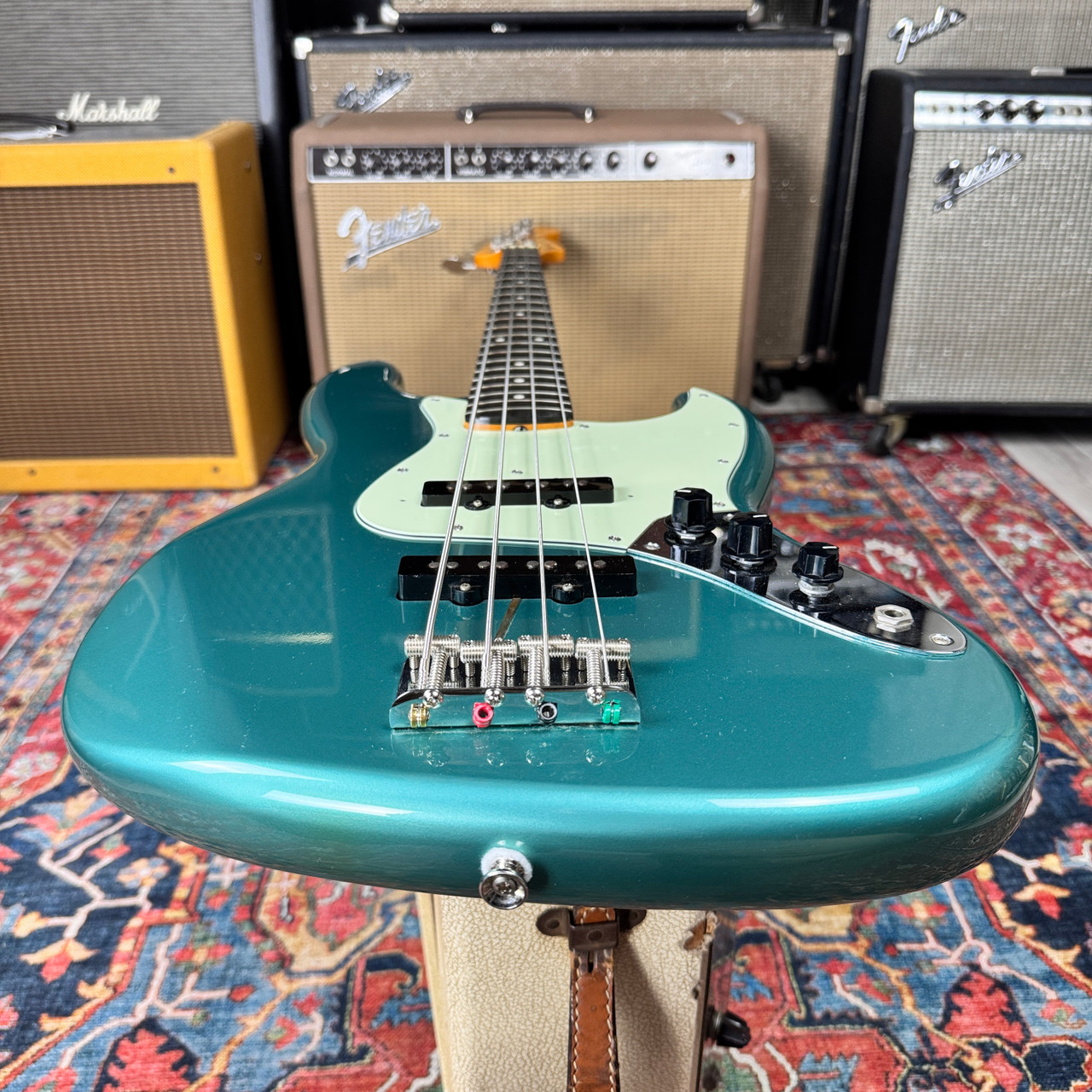 Fender JB-62 75US Vintage Reissue Jazz Bass Ocean Turquoise