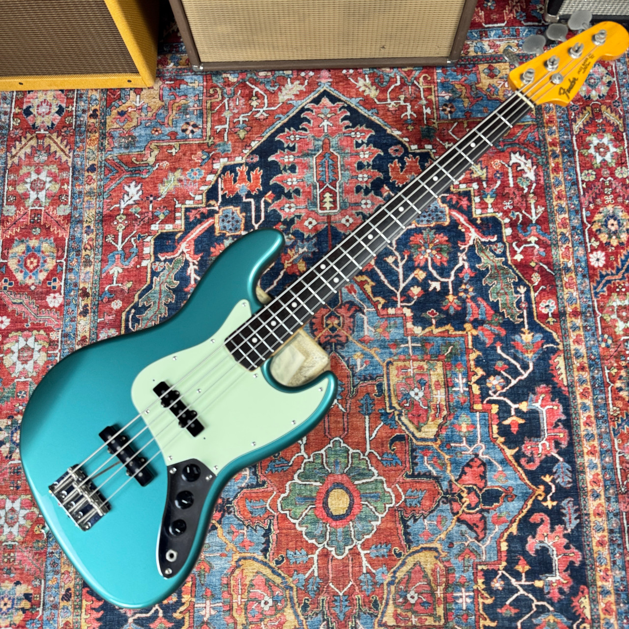 Fender JB-62 75US Vintage Reissue Jazz Bass Ocean Turquoise
