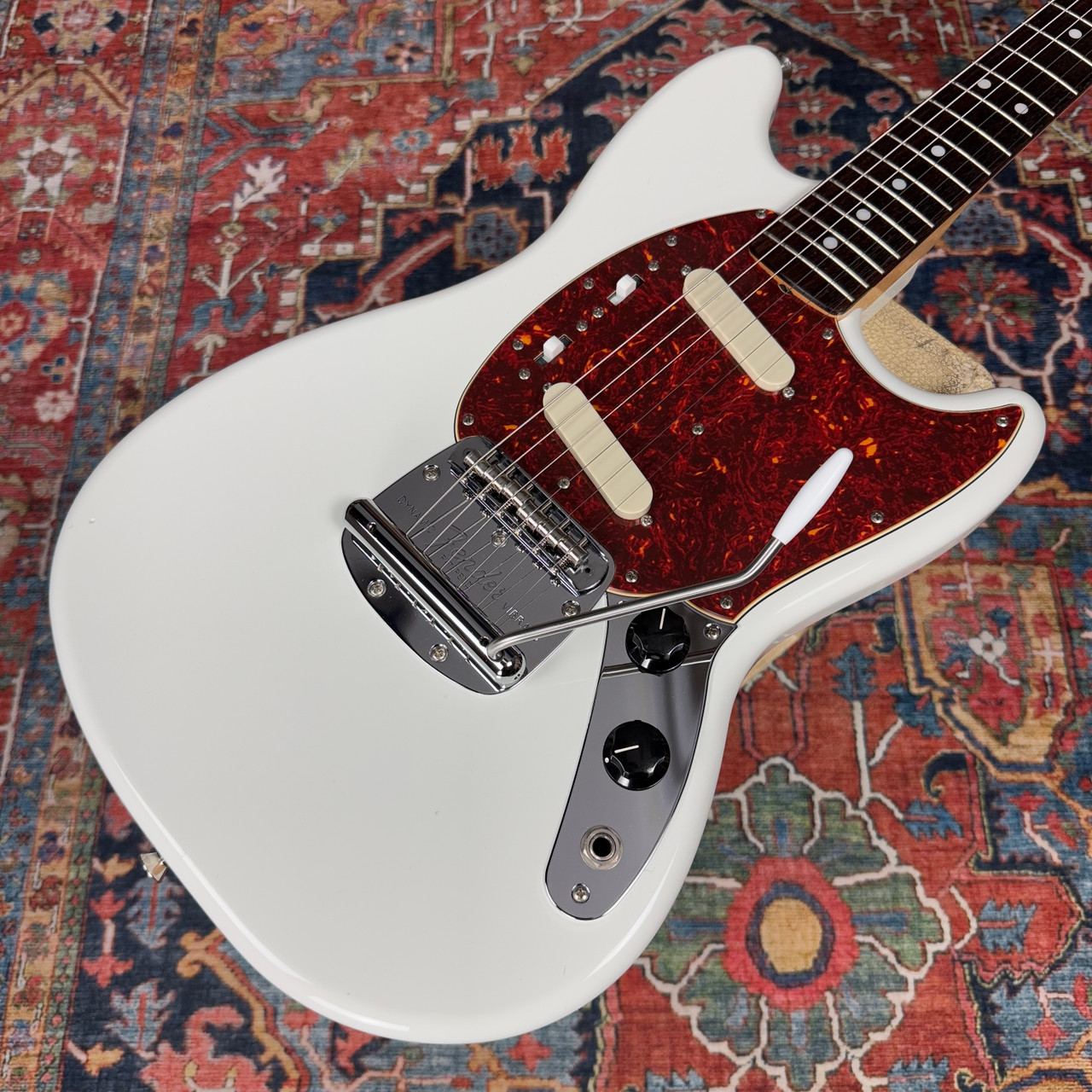 Fender Mustang Traditional 60's Olympic White Rosewood