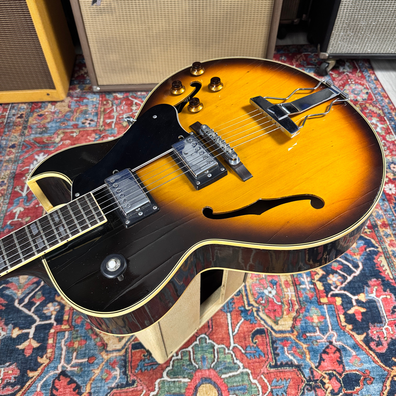 1969-72 Greco ES175 Hollowbody S50 Sunburst *Akira Yoshikawa*