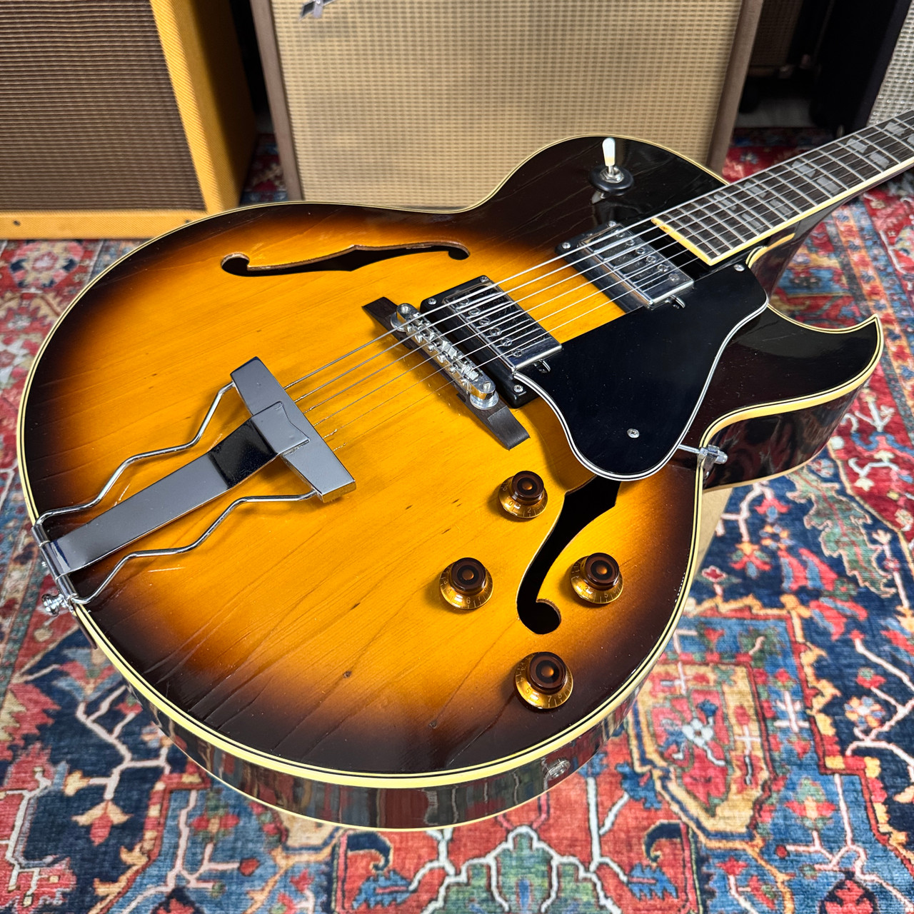 1969-72 Greco ES175 Hollowbody S50 Sunburst *Akira Yoshikawa*