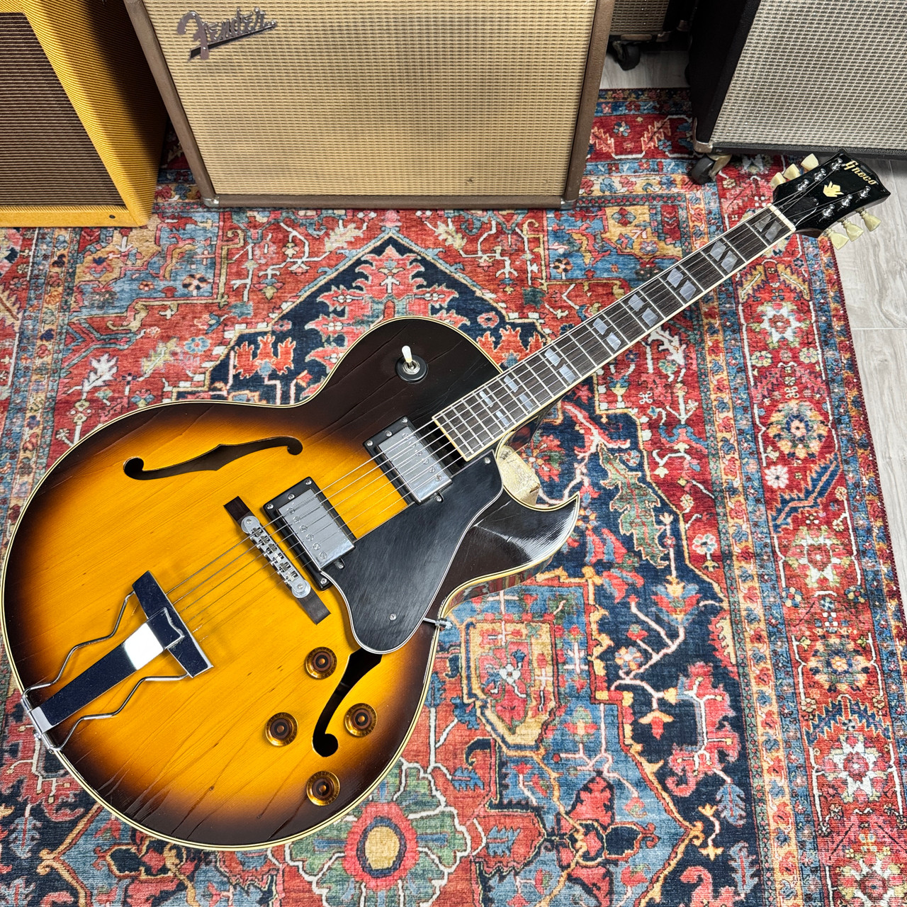 1969-72 Greco ES175 Hollowbody S50 Sunburst *Akira Yoshikawa*