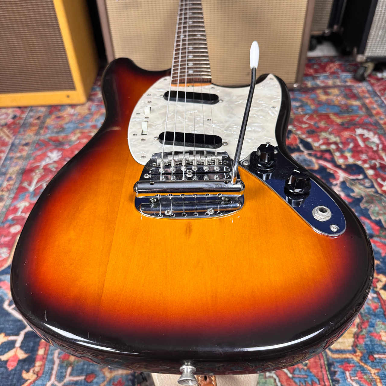 1999 Fender Mustang MG66 Vintage Reissue 3TS