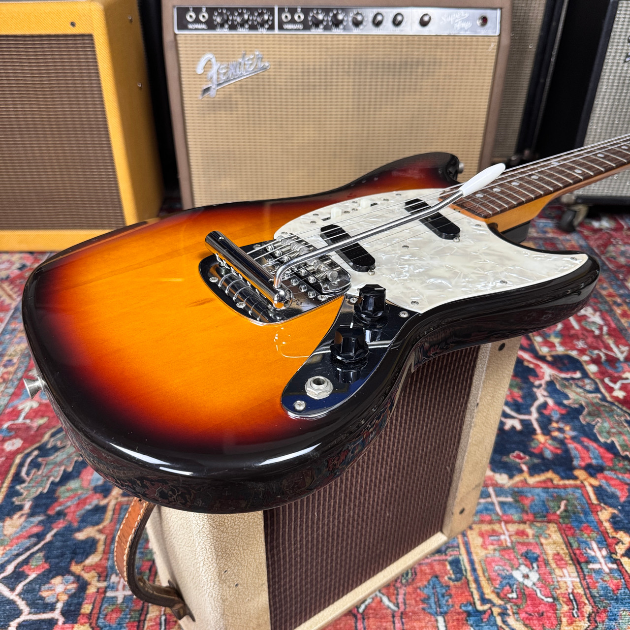 1999 Fender Mustang MG66 Vintage Reissue 3TS