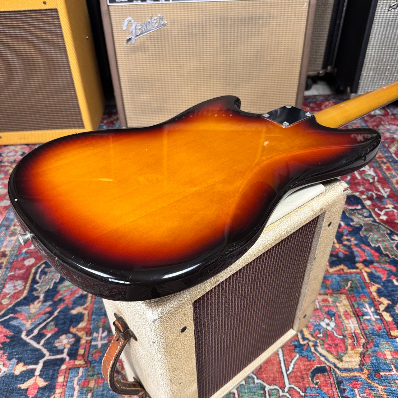 1999 Fender Mustang MG66 Vintage Reissue 3TS