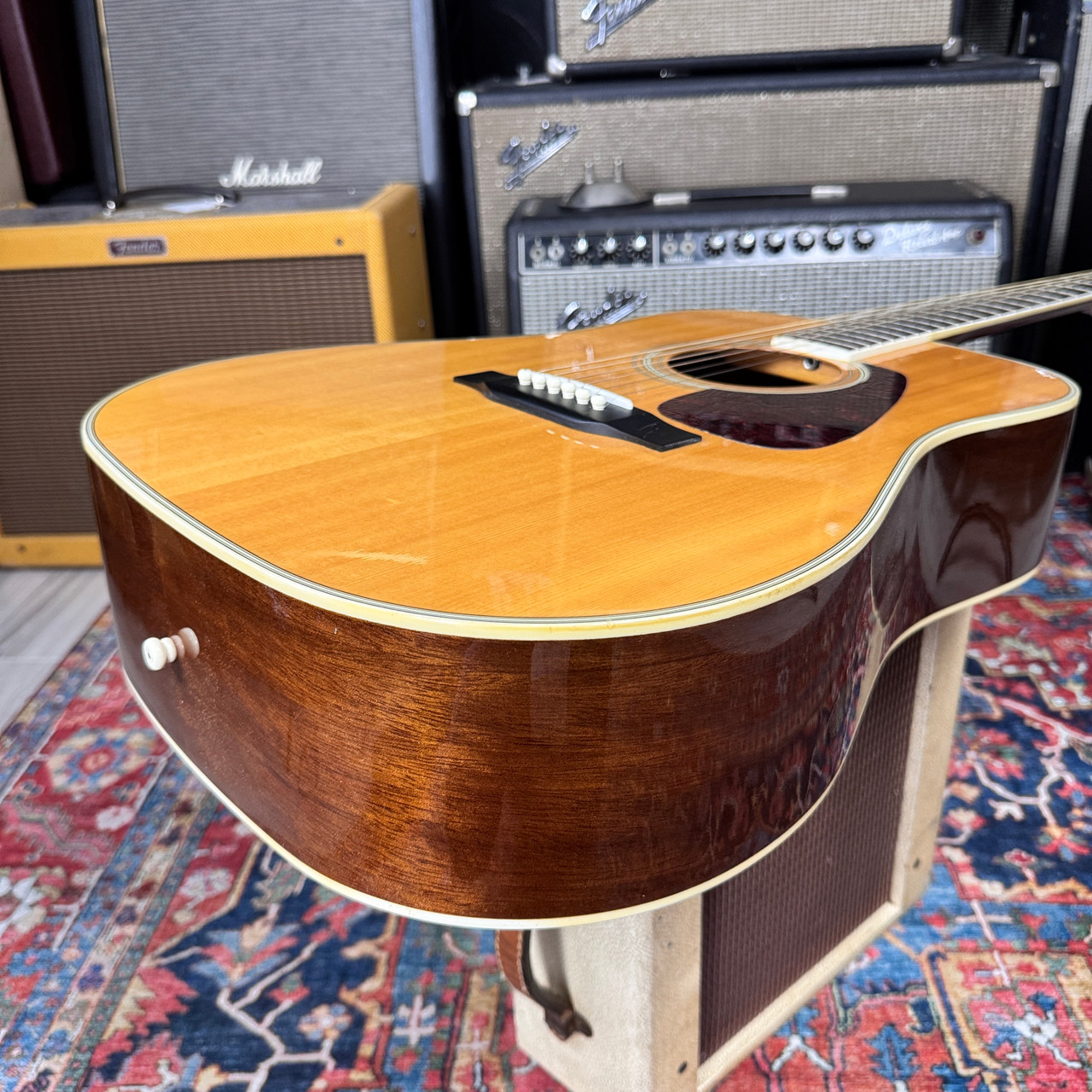 Morris アコースティックギター Md-507 Morris D18 Style X-Braced Solid Spruce Top MD-507