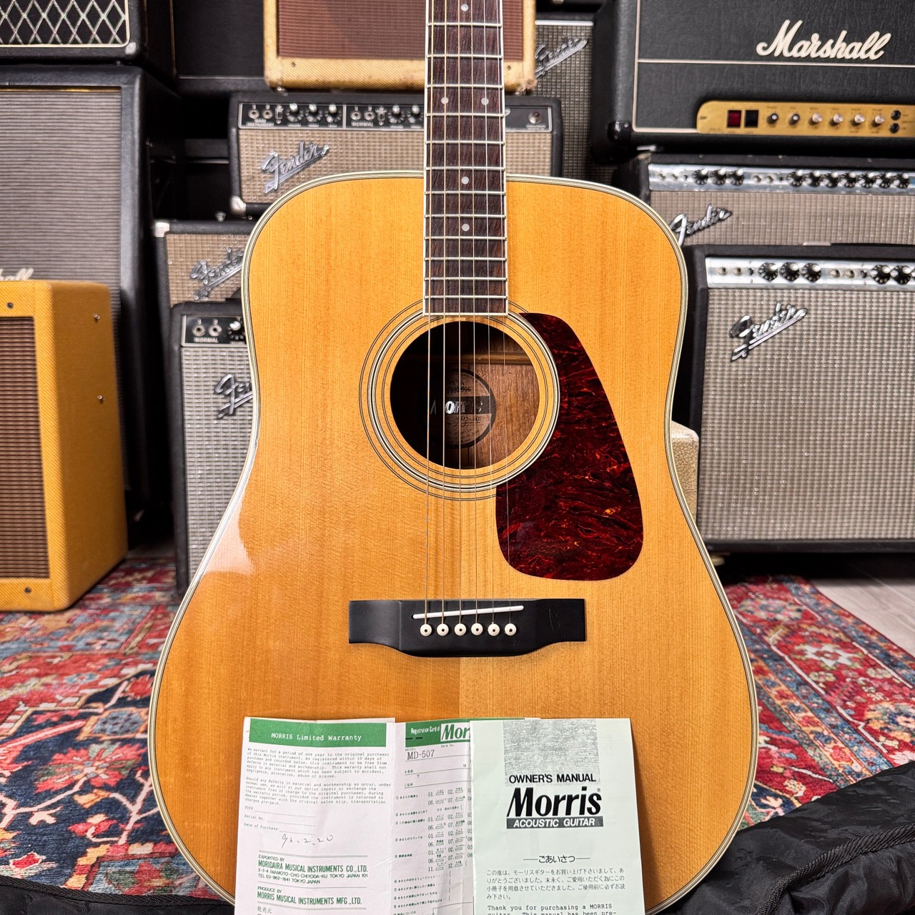 Morris D18 Style X-Braced Solid Spruce Top MD-507