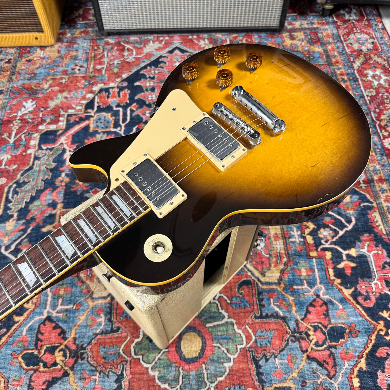 aria proⅡ エレキギター　leopard les paulコピーモデル aria proⅡ エレキギター leopard les paulコピーモデル（激安