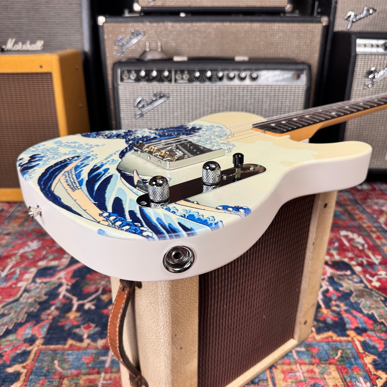 2024 Fender Art Canvas Esquire Hokusai 