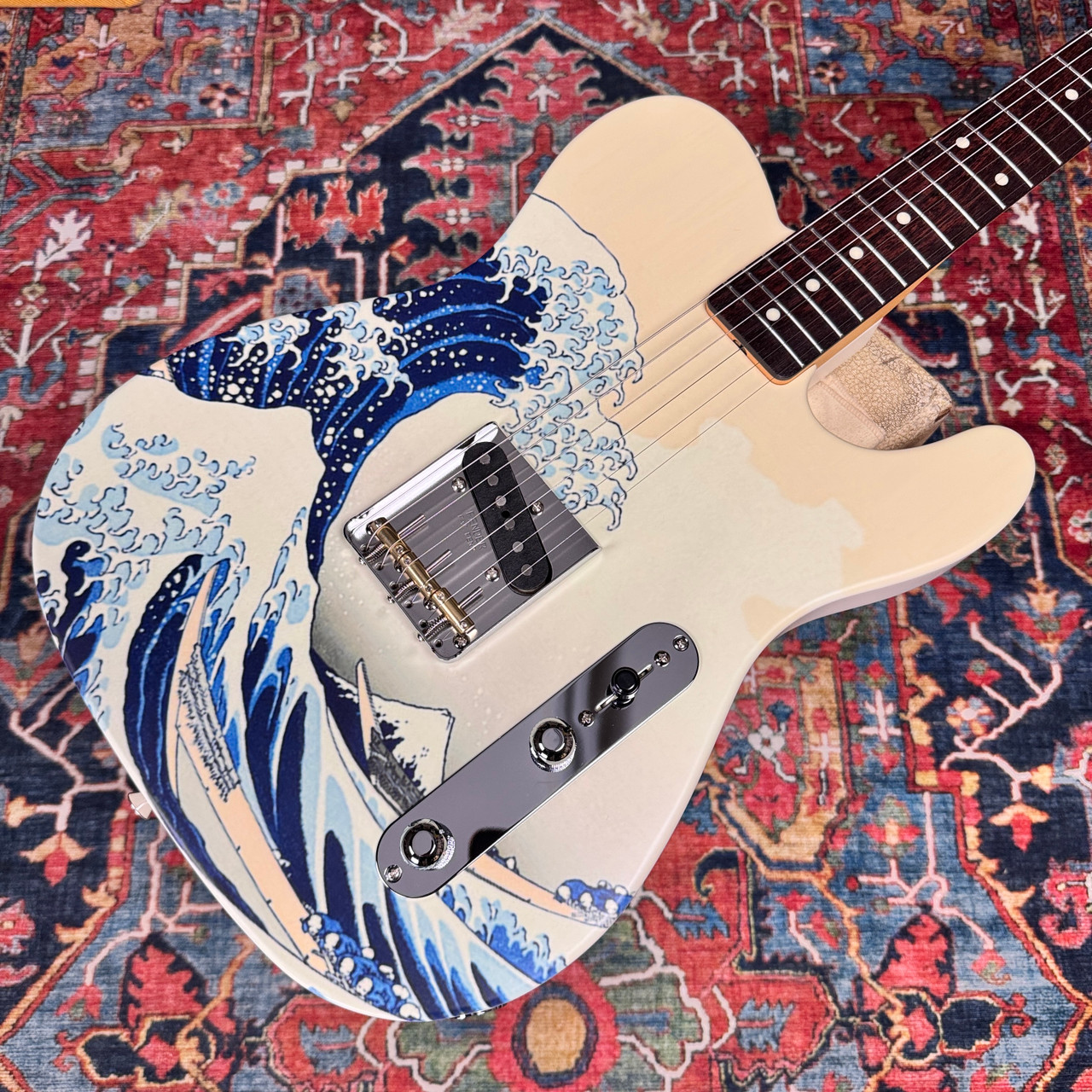 2024 Fender Art Canvas Esquire Hokusai 