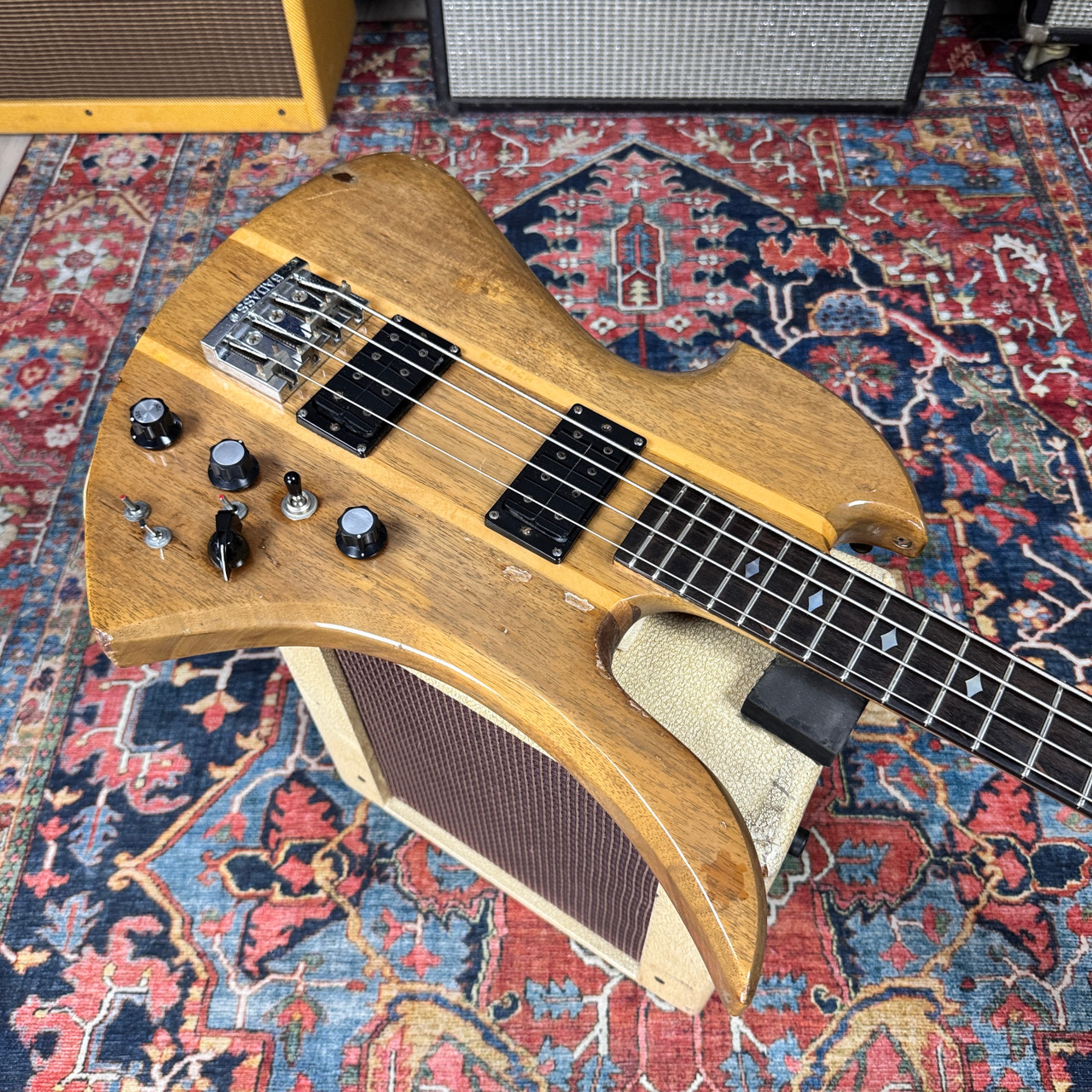 BC Rich Mockingbird Bass USA 1976-77 Longhorn w/Neal Moser EQ