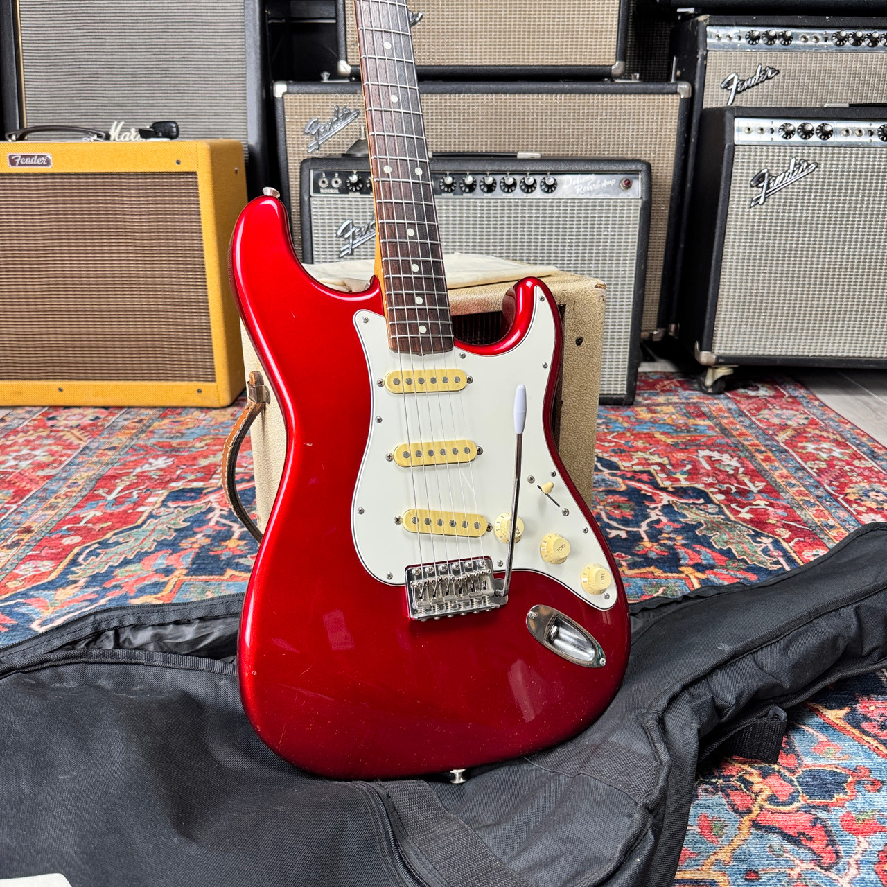 Fernandes エレキギター FST-50 Candy Apple Red Fernandes エレキ