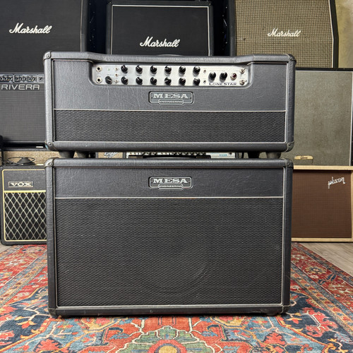 Mesa Boogie Lonestar 2-channel 100/50/10 Watt Tube Amp Head and 1X12 Celestion Cab