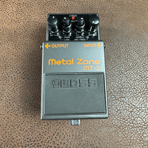 Boss MT-2 Metal Zone Silver Label 1991 - 2025 - Black Boss MT-2 Metal Zone Silver Label 1991 - 2025 - Black