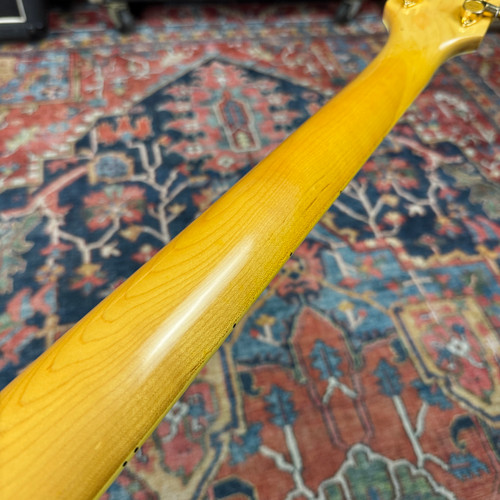 1998 Fernandes Burny MG-85X MIJ Flame Top Mockingbird Style w/OHSC - 6.5 Lbs