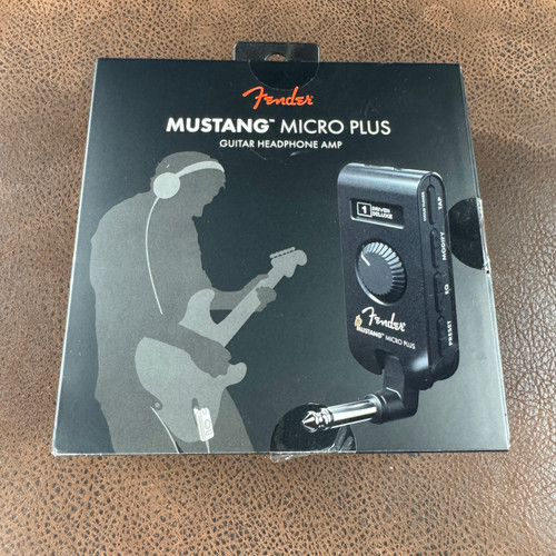 Fender Mustang Micro Plus Guitar Headphone Amp - New in Box
