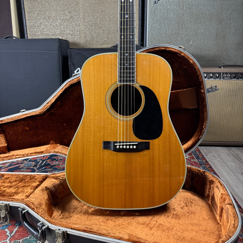 *Video* Martin D-35 Natural Dreadnought X-Braced All Solid Woods w/Hard Case - 1980