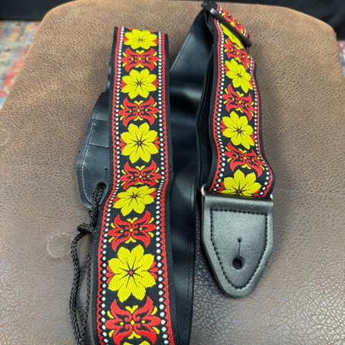 Ace Style Jacquard Guitar and Bass Strap by Morris - 1980's