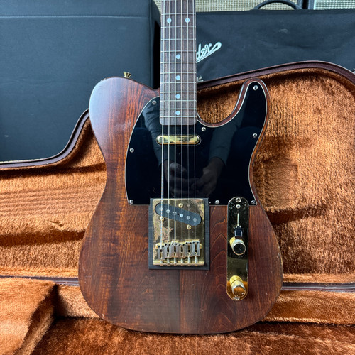 Fender Order Made Telecaster TL69 Ash Walnut Stain USA Pickups Gold Hardware - 1991