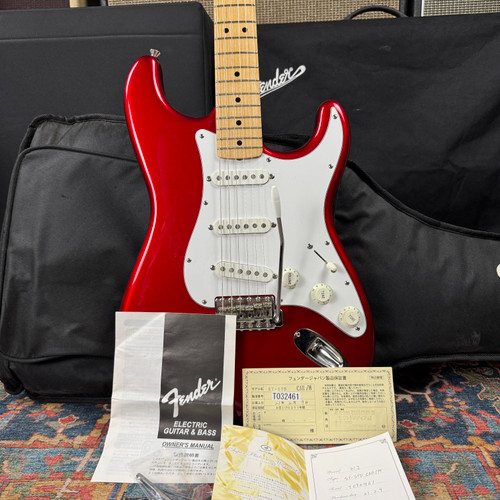 Fender Japan Stratocaster Standard ST-STD Candy Apple Red - 2008