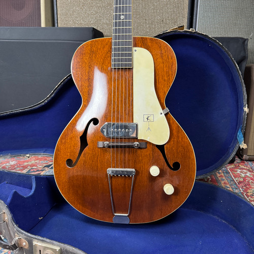 *Video* 1960's Kay K6437 Hollowbody w/Fralin P-90 Mahogany